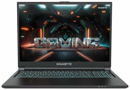 Ноутбук Gigabyte G6 MF Intel Core i7-13620H, 16ГБ, 512ГБ, NVIDIA GeForce RTX 4050 для ноутбуков (6 Гб), 16″ 1920x1200 165Гц IPS, noOS (MF-H2KZ853KD)