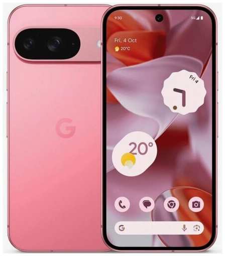 Смартфон Google Pixel 9 12/256 ГБ US, Dual: nano SIM + eSIM, розовый 19847044436605