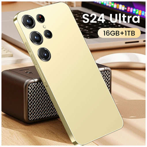 Смартфон S24 Ultra, 108MP, 7.3″, 1ТБ, 6800мАч, Android 14