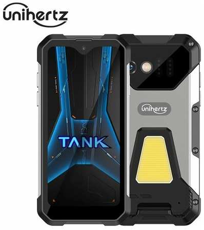 Unihertz Tank Mini, защищенный смартфон с диагональю 4,3 дюйма, небольшой экран, Android 13, 4G, 8+256 с походным фонарем, NFC, SD-карта