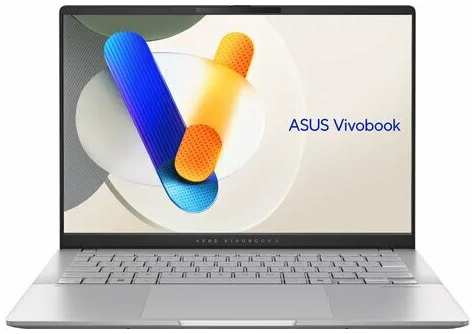 Ноутбук ASUS VivoBook S14 OLED M5406WA-PP086W 14″, OLED, AMD Ryzen AI 9 HX 370 3.3ГГц, 12-ядерный, 32ГБ LPDDR5x, 1ТБ SSD, AMD Radeon 890M, Windows 11 Home, [90nb14p1-m004n0]