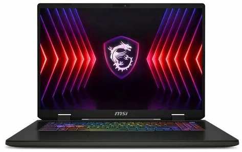 Ноутбук игровой MSI Sword 17 HX B13VFKG-221XRU 17″, IPS, Intel Core i7 13700HX 2.1ГГц, 16-ядерный, 32ГБ DDR5, 1ТБ SSD, NVIDIA GeForce RTX 4060 для ноутбуков - 8 ГБ, Free DOS, космос [9s7-17t214-221]