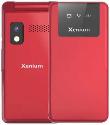 Телефон Xenium X600 RU, 2 SIM, красный 19847073803995