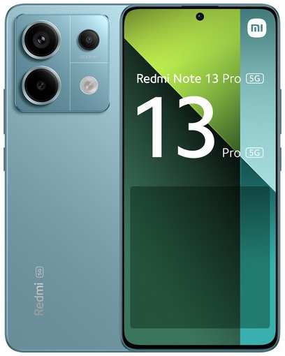 Смартфон Xiaomi Redmi Note 13 Pro 5G 8/128 ГБ Global, Dual nano SIM, Ocean Teal