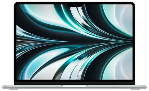 Apple MacBook Air 13 2022 M2 RAM 8ГБ, SSD 256ГБ, macOS, silver (MLXY3), русская клавиатура (гравировка)