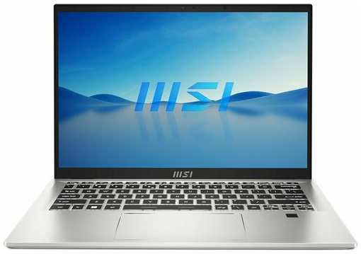 Ноутбук MSI Prestige 14H B12UCX-608US, 14″, IPS, Intel Core i5 12500H, LPDDR5 16ГБ, SSD 512ГБ, NVIDIA GeForce RTX 2050 4ГБ, (9s7-14f122-608)