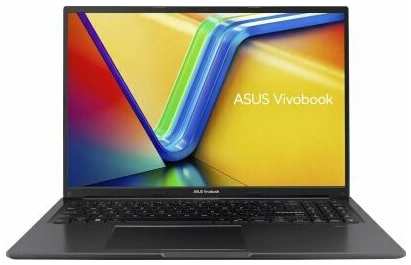 Ноутбук Asus VivoBook 16 M1605YA-MB591 90NB10R1-M010T0 AMD Ryzen 5 7430U, 2.3 GHz - 4.3 GHz, 16384 Mb, 16″ WUXGA 1920x1200, 512 Gb SSD, DVD нет, AMD Radeon Graphics, No OS, 1.88 кг, 90NB10R1-M010T0