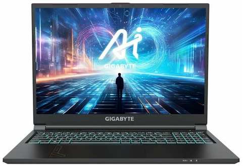 Ноутбук Gigabyte G6 MF Intel Core i7-13620H/16Gb/SSD1Tb/RTX 4050 6Gb/16.0″/IPS/FHD+/165Hz/NoOS/black (MF-H2KZ854KD) 19847105185447