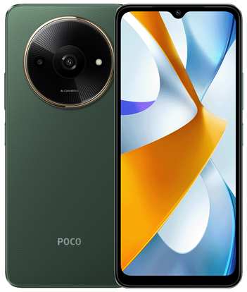 Xiaomi Смартфон POCO C61 4/128GB, зелёный 19847122949997