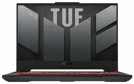 15.6″ Игровой ноутбук ASUS TUF Gaming A15 FA507NV-LP020, AMD Ryzen 7 7735HS (3.2 ГГц), RAM 16 ГБ, SSD, 1 ТБ, NVIDIA GeForce RTX 4060 для ноутбуков (8 Гб), Без системы, (90NR0E85-M004T0)