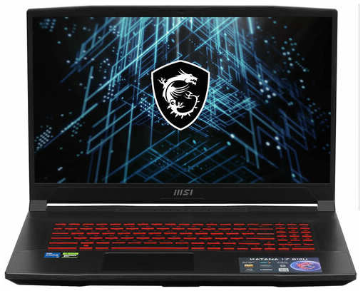 Ноутбук MSI Katana GF76 B12UCR-821XRU, 17.3″ IPS FHD 144Hz, Core i5-12450H X8, DDR5 16Gb, SSD 512Gb, RTX 3050 4Gb, Win11, Черный 19847162384990