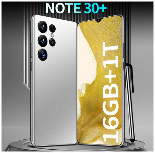 Newsinte/Newshant Смартфон Note30, 6.8″, 12ГБ, 512ГБ 19847172998900