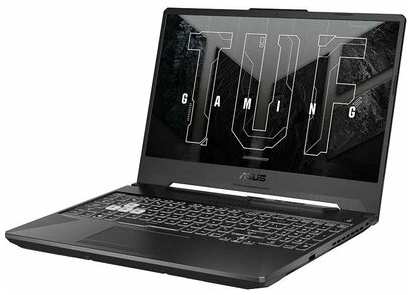 15.6″Игровой ноутбук ASUS TUF Gaming A15 FA506NC (AMD Ryzen 5 7535HS 3.3Ghz 6 ядер/15.6″ FHD IPS 144Hz, матовый, sRGB: 100% Adobe: 75.35% G-Sync, MUX Switch/1920х1080/RAM 16Gb DDR5 до 32Gb/SSD 512 Gb NVMe/NVIDIA GeForce RTX 3050 4Gb/Windows 11 Pro)