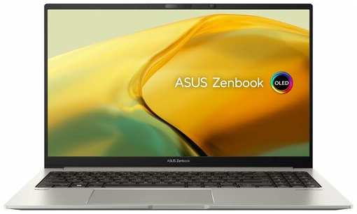 Ноутбук Asus Zenbook 15 OLED UM3504DA-MA475 Ryzen 7 7735U 32Gb SSD1Tb AMD Radeon 15.6″ OLED 2.8K (2880x1620) noOS grey WiFi BT Cam Bag (90NB1163-M00NX0) 19847414090514