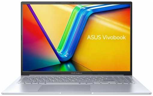 Ноутбук Asus VivoBook 16X M3604YA-MB282 Ryzen 5 7530U 16Gb SSD512Gb AMD Radeon 16″ IPS WUXGA (1920x1200) noOS silver WiFi BT Cam (90NB11A2-M00CJ0) 19847414097720