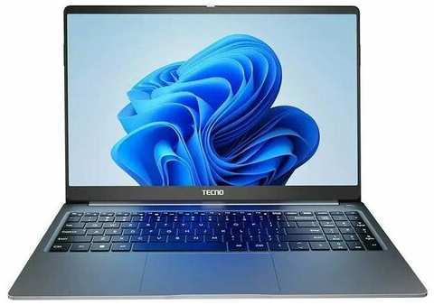 Ноутбук Tecno Megabook T1 15.6?/Ryzen 7/16/SSD 512/Radeon Graphics/FreeDOS/ космос