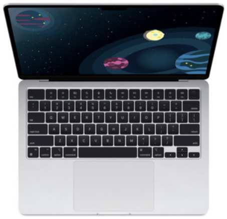 Ноутбук Apple MacBook Air 13 2022 M2 RAM 8 ГБ, SSD 512 ГБ, Серебрянный MLY03 19847423274125