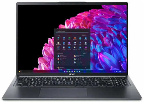 Ноутбук Acer Swift GO SFG16-72-790F (NX. KUBCD.002) 16″/CU5-125H/16GB/1TB/W11H/Iron Grey 19847425496263