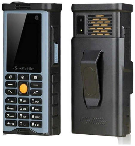 Телефон S Mobile S-G8800, 4 SIM, серый 19847428052393