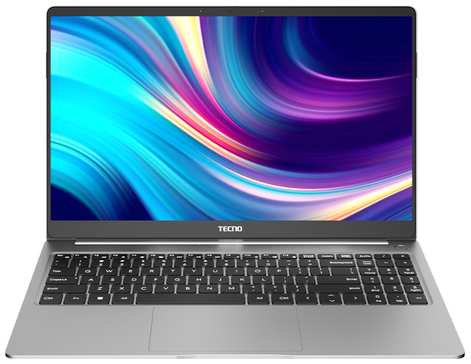 Ноутбук TECNO MegaBook T1 T15AA 15.6″, Intel Core i5-12450H, 16 ГБ RAM, 512 ГБ SSD, без ОС, серебристый 19847429347449