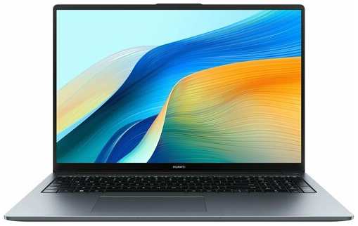 16″ Ноутбук 2024 Huawei MateBook D 16 53013YLY, 1920х1200 IPS, Intel Core i5-12450H 2ГГц, 16ГБ RAM 512ГБ SSD, Intel UHD Graphics, Windows 11 Pro + MS Office 2021 Pro