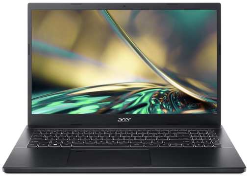 Ноутбук Acer Aspire A715-76G-50FE черный i5 12450H/16ГБ/512ГБ/RTX2050 4Gb/15.6″ FHD IPS/Linux 19847442811694