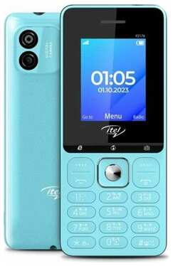 Телефон Itel it2176 4/4 МБ, 2 SIM, зелeный