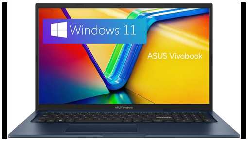 Ноутбук ASUS VivoBook 17X, Intel Core i7-1255U (10 ядер), RAM 16 ГБ, SSD 512 ГБ, Intel Iris X Graphics, Windows 11 Pro, Русская раскладка 19847452784559
