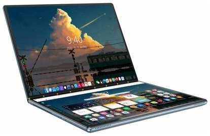 Laptop Ноутбук 13″ с двумя сенсорными экранами, Intel N100, DDR5 16ГБ, SSD 256ГБ 19847454481748