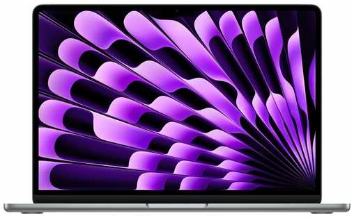 Ноутбук Apple MacBook Air A3113 M3 8 core 16Gb SSD256Gb/10 core GPU 13.6″ Liquid Retina (2560x1664) Mac OS space WiFi BT Cam (Z1B6001SE)