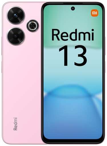 Смартфон Xiaomi Redmi 13 6/128 ГБ Global, Dual nano SIM, розовый 19847455911532