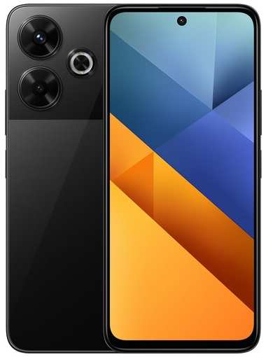 Смартфон Xiaomi Poco M6 4G 8/256 ГБ Global, Dual nano SIM, черный 19847455911533