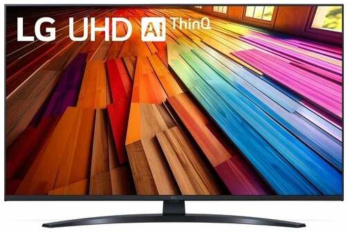 Телевизор LED 43″ LG 43UT81006LA. ARUB 4K Ultra HD 60Hz DVB-T DVB-T2 DVB-C DVB-S2 USB WiFi Sma