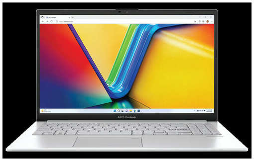 ASUS Vivobook Go 15 E1504FA-BQ073W AMD Ryzen 5 7520U /LPDDR5 8GB/512GB M.2 SSD /15.6″ FHD IPS (1920 x 1080)/WIN11 HOME RUS/Cool Silver/1,6Kg