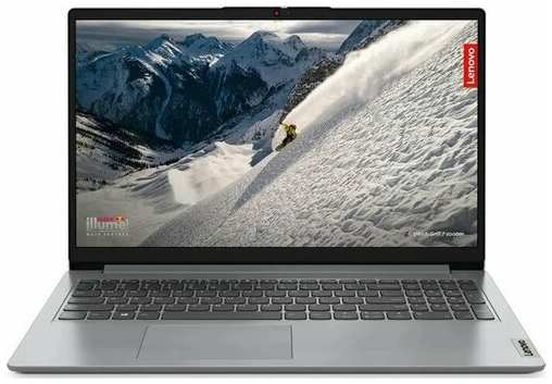 Ноутбук Lenovo IdeaPad 1 15AMN7, 15.6″, R3 7320U, 8 Гб, SSD 256 Гб, AMD, Win 11 Home, серый 19847471976307