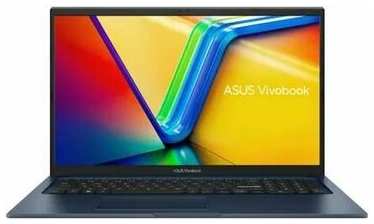 Ноутбук ASUS VivoBook 17 X1704ZA-AU333 IPS FHD (1920x1080) 90NB10F2-M00DH0 Синий 17.3″ Intel Core i3-1215U, 8 ГБ DDR4, 512 ГБ SSD, Intel Iris Xe Graphics, Без ОС 19847478480084