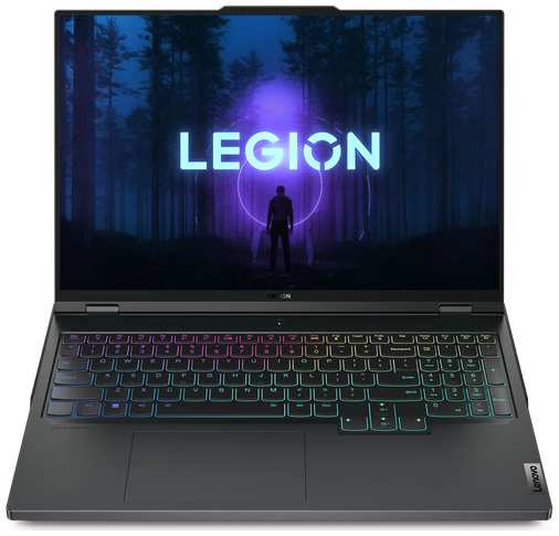 16″ Ноутбук Lenovo Legion Pro 7 Gen 8IRX8H 2560x1600, Intel Core i9-13900HX 2.2 ГГц, RAM 32 ГБ, DDR5, SSD 1 ТБ, NVIDIA GeForce RTX 4080, без ОС, Global, 82WQ009YPS, Onyx , английская раскладка