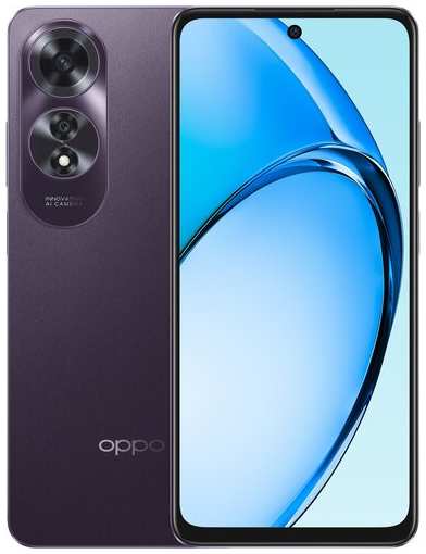 Смартфон OPPO A60 8/256 ГБ RU, Dual nano SIM, фиолетовый 19847603006056