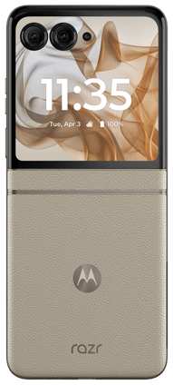 Смартфон Motorola Razr 50 8/256 ГБ Global, Dual: nano SIM + eSIM, Beach Sand