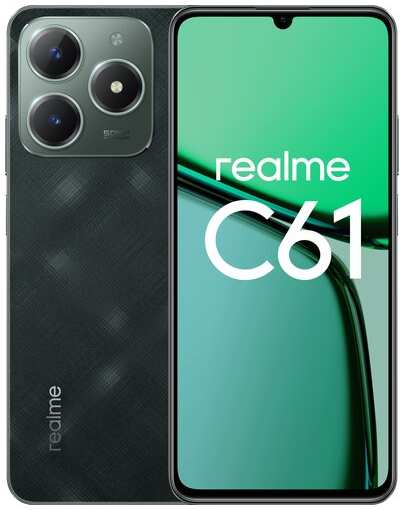 Смартфон realme C61 6/128 ГБ RU, Dual nano SIM