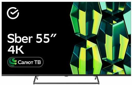 Телевизор Sber SDX-55U4125, 55″(139 см), UHD 4K RAM 2GB