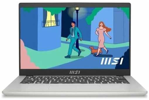 Ноутбук MSI Modern 14 C12MO-689RU 9s7-14j111-689 Silver 14″ FHD i5 1235U/16Gb/512Gb SSD/ Intel Iris Xe/ Win 11 Pro
