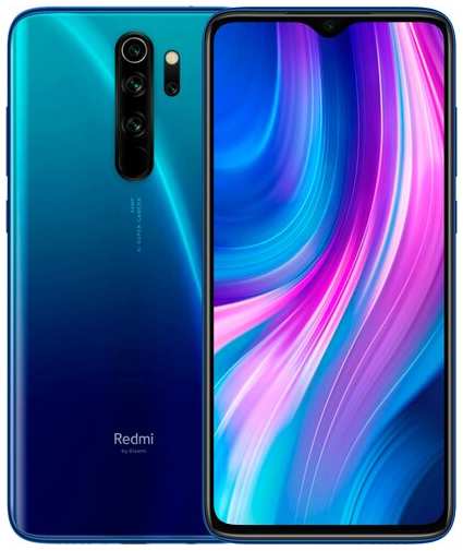 Смартфон Xiaomi Redmi Note 8 Pro 8/128 ГБ Global, Dual nano SIM, синий 19847770397615