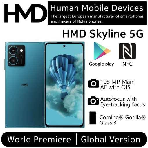 Смартфон HMD Skyline 5G 12/256GB, eSIM 19847785794376