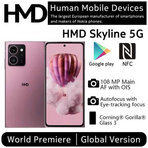 Смартфон HMD Skyline 5G 12/256GB, eSIM 19847785794378