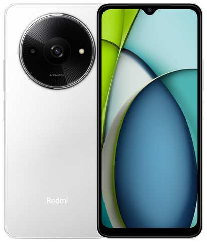 Смартфон Xiaomi Redmi A3x 3/64 ГБ RU, Dual nano SIM, moonlight white 19847800002905