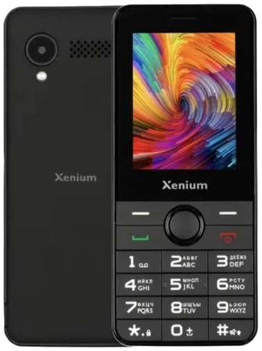 Телефон Xenium X240 RU, 2 SIM, черный 19847805915684