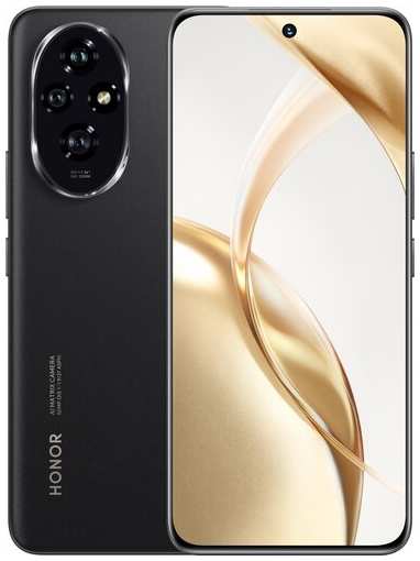 Смартфон HONOR 200 12/256 ГБ Global для РФ, Dual: nano SIM + eSIM, черный 19847824694915