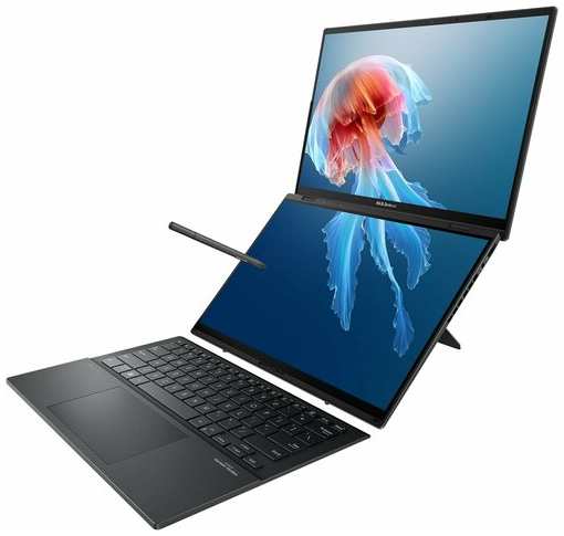 14″ ноутбук ASUS Zenbook Duo 2024 UX8406MA-DS76T OLED [1920x1200] Ultra 7-155H 16gb LPDDR5X 1024 GB SSD NVMe Intel® ARC Graphics Win11 Home US version