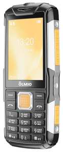 Телефон OLMIO X14 RU, 2 SIM, черно-желтый 19847830574864